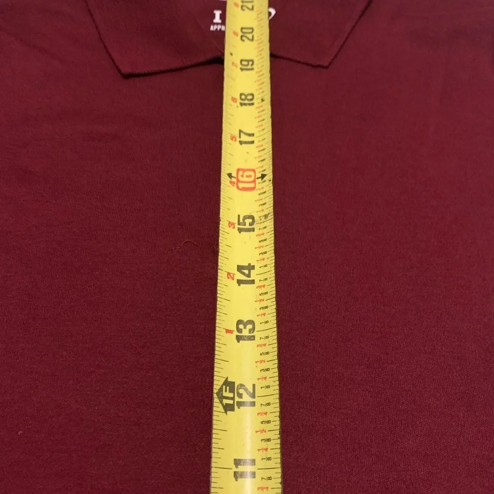 IZOD Burgundy Polo Shirt M (10-12) kid